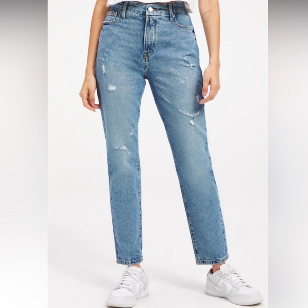NWT Good American Good Classic Jeans in Indigo